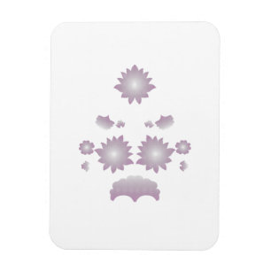 Dekoration der Rose Milk White Classic Magnet