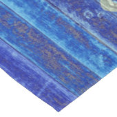 Dekoration der Rustikalen Navy Blue Coastal Anker Tischdecke (Schrägansicht)