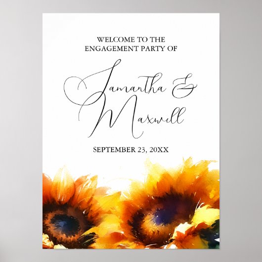 Dekoration der Sonnenblumen-Hochzeitsparty (Vorne)