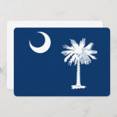Dekoration der Staatsflagge von South Carolina (Vorne/Hinten)