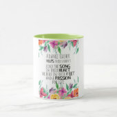 Dekoration der Tanzlehrer Ballet Coach Wertschätzu Tasse (Zentrum)