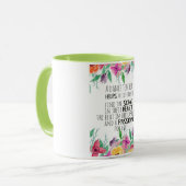 Dekoration der Tanzlehrer Ballet Coach Wertschätzu Tasse (Vorderseite Links)