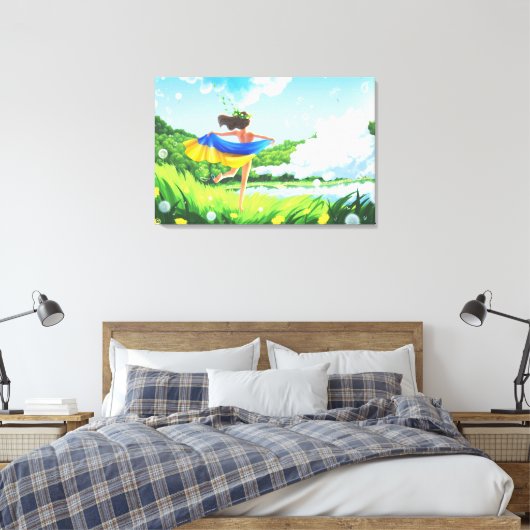 Dekoration der ukrainischen Landschaft Leinwand (Insitu (Schlafzimmer))