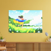 Dekoration der ukrainischen Landschaft Leinwand (Insitu (Wohnzimmer))