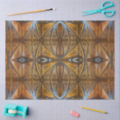 Dekoration der Vintagen antiken gotischen Kathedra Seidenpapier (Basteln)