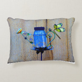 Dekoration der Wasserflaschen Dekokissen