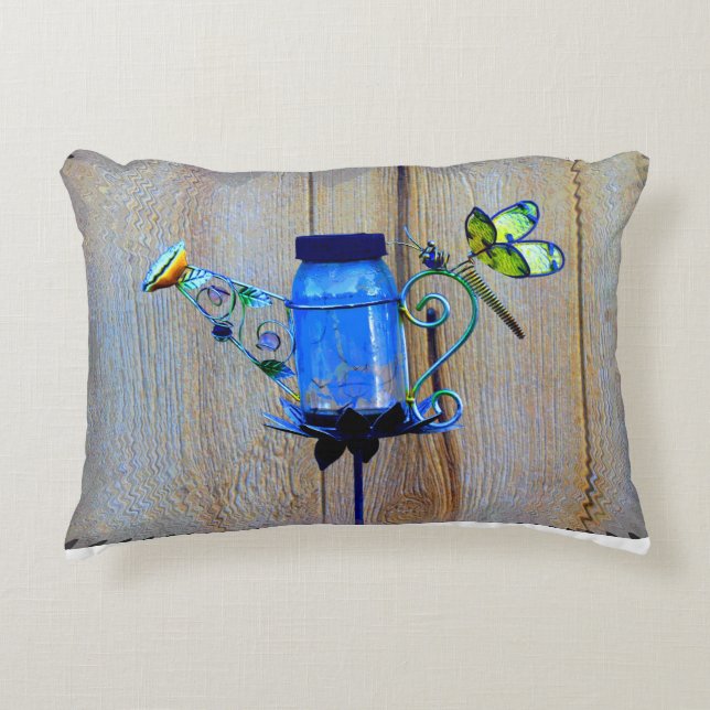 Dekoration der Wasserflaschen Dekokissen (Vorderseite)