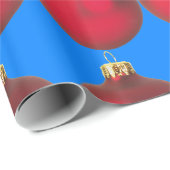 Dekoration der Weihnachtsfeiertage Geschenkpapier (Rolleneckpunkt)