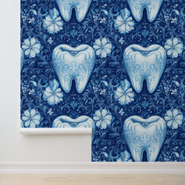 Dekoration der Zierzahnklinik an der Wand