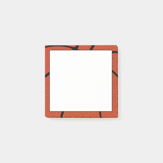 Dekoration des Basketball Coach oder des Spielerbü Post-it Klebezettel (Vorderseite)