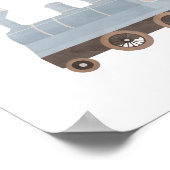 Dekoration des Blue Train Kids Room (Ecke)