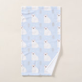 Dekoration des Blue Winter Polar Bear Kinderzimmer Badhandtuch Set (Handtuch)