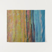 Dekoration des Coastal Sand Dune Art Beach House Wandteppich (Vorderseite (Horizontal))