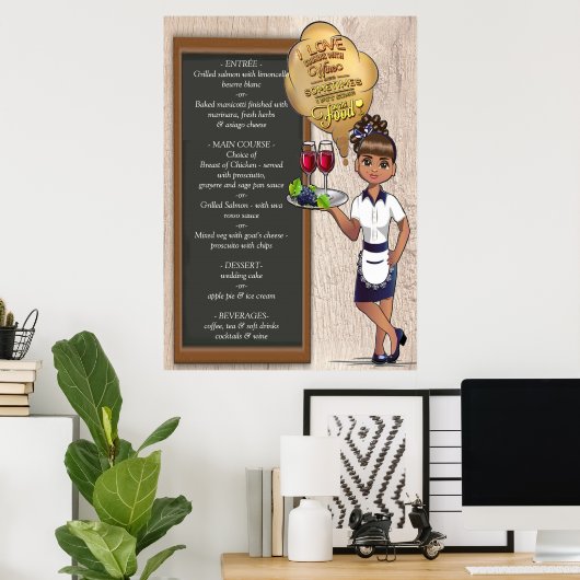 Dekoration des Creative Magic Coffee Shops (Heimbüro)