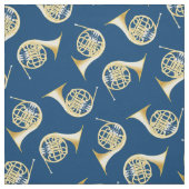 Dekoration des französischen Hörnchensemusikstudio Stoff (Muster)
