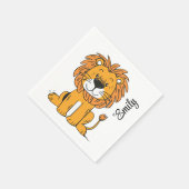Dekoration des niedlichen Cartoon Serviette (Ecke)