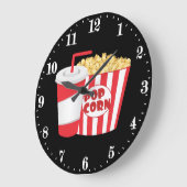 Dekoration des niedlichen Zuhause-Theaters Große Wanduhr (Winkel)