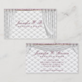 Dekoration des Party Hochzeitsvorhang - Innendesig Visitenkarte (Vorne/Hinten)