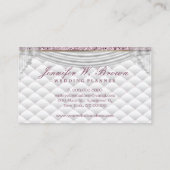 Dekoration des Party Hochzeitsvorhang - Innendesig Visitenkarte (Rückseite)