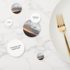 Dekoration des Party Konfetti