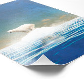 Dekoration des Polarbären | Zuhause Office Fotodruck (Ecke)