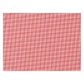 Dekoration des Red White Checkered Karo Pattern Tischdecke (Vorderseite (Horizontal))