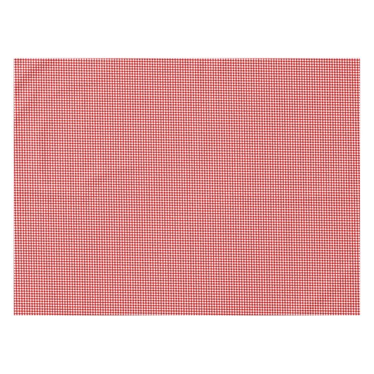 Dekoration des Red White Checkered Karo Pattern Tischdecke (Vorderseite (Horizontal))