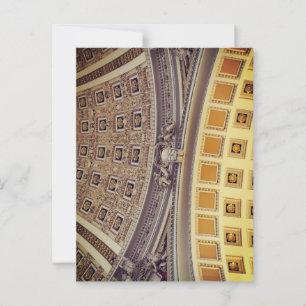 Dekoration. Die Kongressbibliothek. USA Postkarte