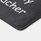 Dekoration einer klassischen Chalkboard-Klasse Schreibtischunterlage (Ecke)