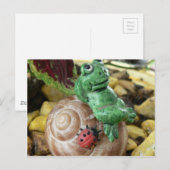 Dekoration FROG Postkarte (Vorne/Hinten)