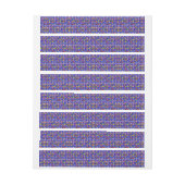 Dekoration für 3D-Effekte Scheckfahne (Bogen)