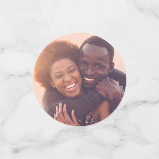 Dekoration für benutzerdefinierte Foto-Engagement Konfetti (Klein Vorderseite)