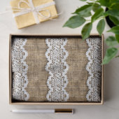 Dekoration für Burlap- und Spitzenmöbel Seidenpapier (Geschenk)