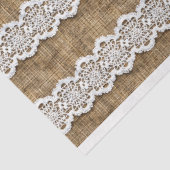 Dekoration für Burlap- und Spitzenmöbel Seidenpapier (Ausschnitt)