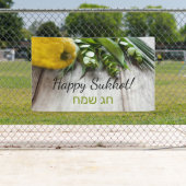 Dekoration für das Sukka Happy Sukkot Banner (Insitu)