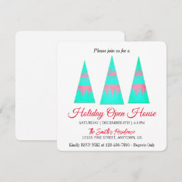 Dekoration für die Weihnachtsbaumkarte Feiertagskarte