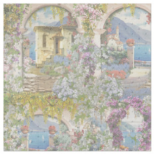 Dekoration für eine italienische Villa Stoff