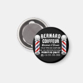 Dekoration für Friseursalon Magnet (Vorderseite/Rückseite)