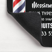 Dekoration für Friseursalon Mousepad (Ecke)