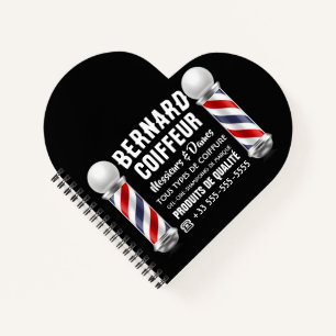 Dekoration für Friseursalon Notizblock