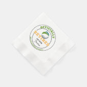 Dekoration für Golf-Ruhestandsfeier Serviette (Ecke)