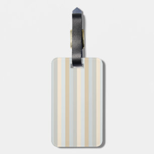 Dekoration für vertikale Streifen in weichem Grau Gepäckanhänger
