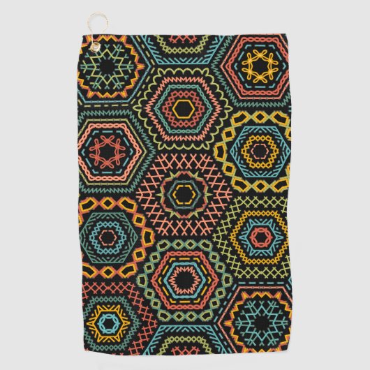 Dekoration Golfhandtuch (Vorderseite)