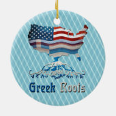 Dekoration griechisch-amerikanischer Roots (Hinten)