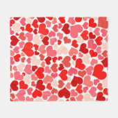 Dekoration im abstrakten Hintergrund Fleecedecke (Vorderseite (Horizontal))