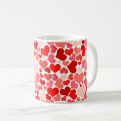 Dekoration im abstrakten Hintergrund Kaffeetasse (VorderseiteRechts)