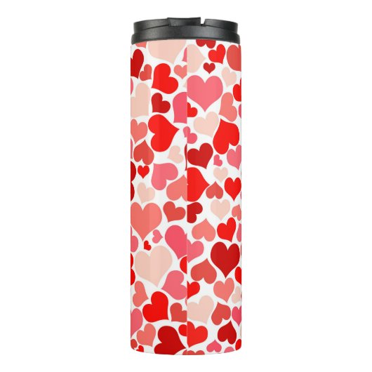 Dekoration im abstrakten Hintergrund Thermosbecher (Rückseite)