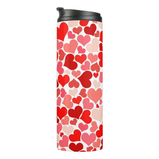 Dekoration im abstrakten Hintergrund Thermosbecher (Nach rechts gedreht)