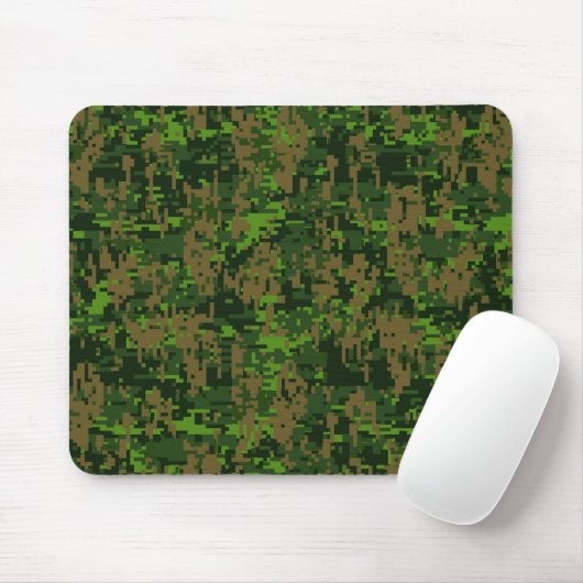 Dekoration im Holzstil: Digital Green Camouflage Mousepad (Mit Mouse)
