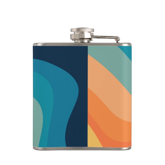 Dekoration im Retrostil Flachmann (Rückseite)